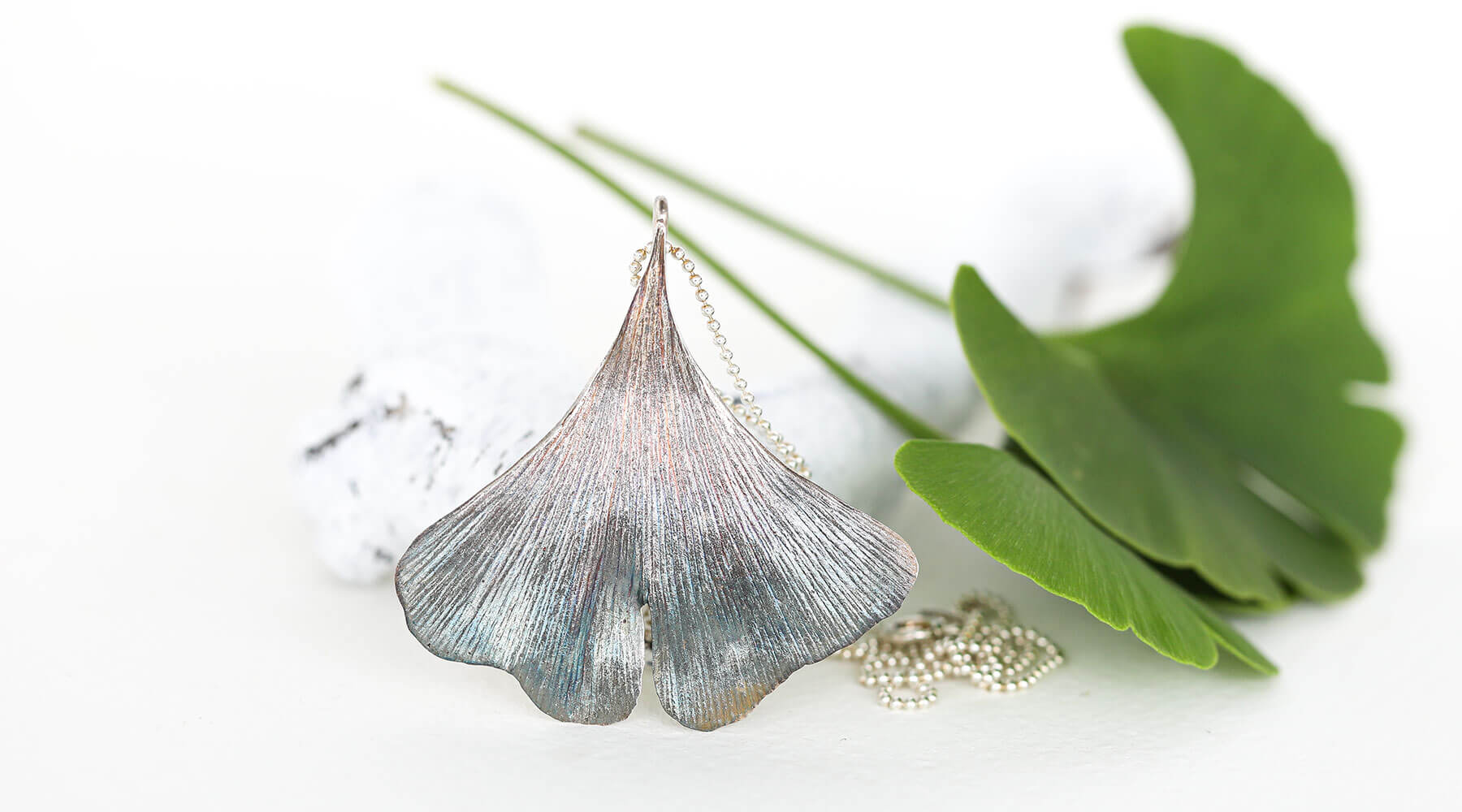Warum ich Ginkgoblätter als Schmuck verwende