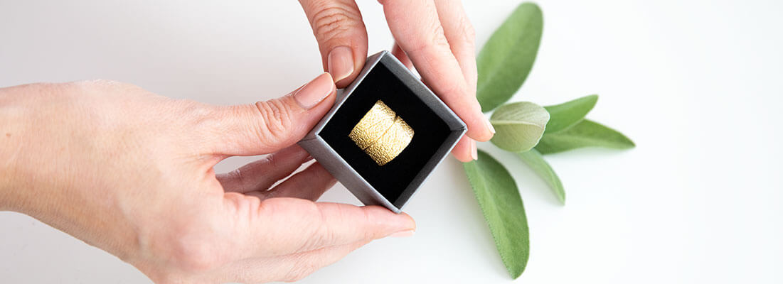 Der goldene Salbei Ring bringt Dich zum Strahlen