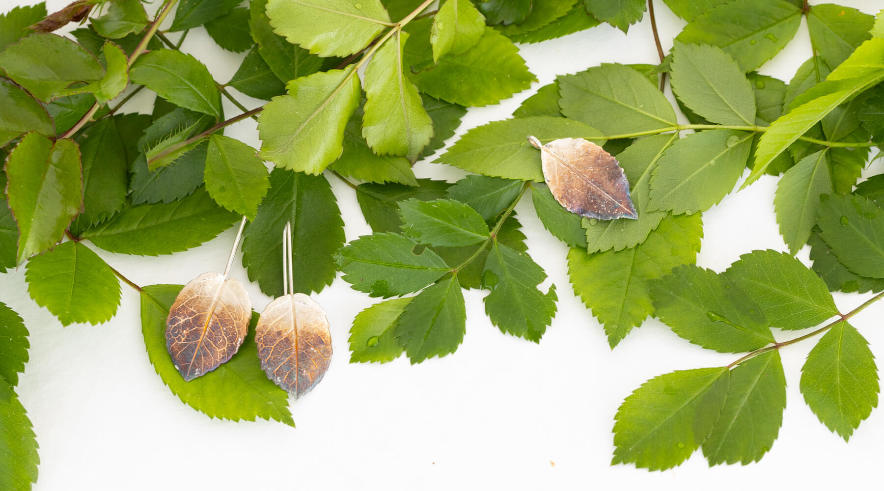 Rosenblatt Schmuck – Bedeutung, Symbolik und persönliche Schmuckstücke aus echten Blättern