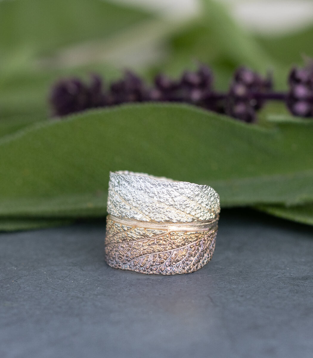 Salbei Ring Silber Gr. 58