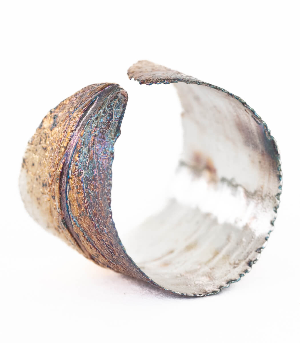 Silber Ring Salbei Gr. 59
