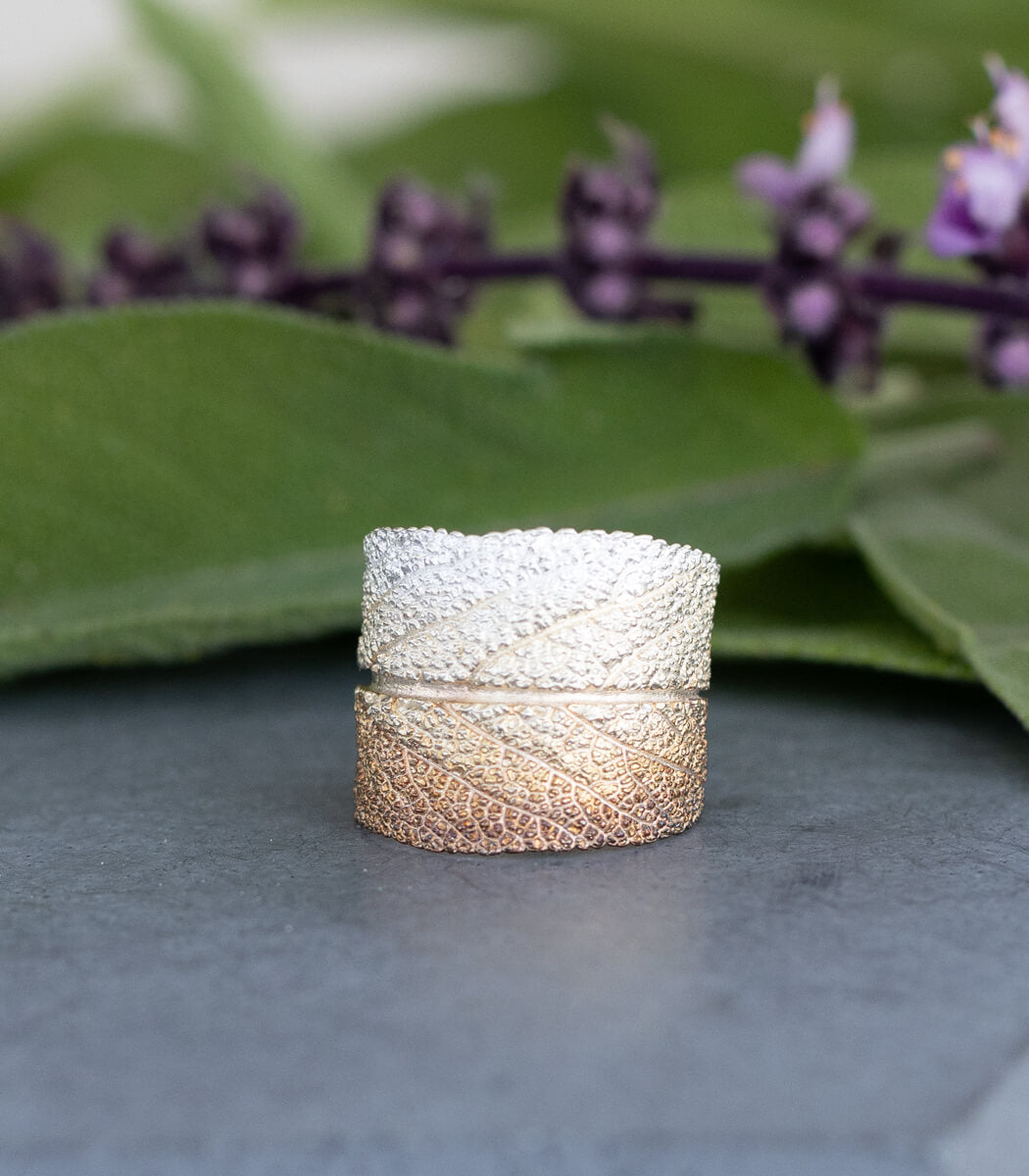 Salbei Ring Silber Gr. 55