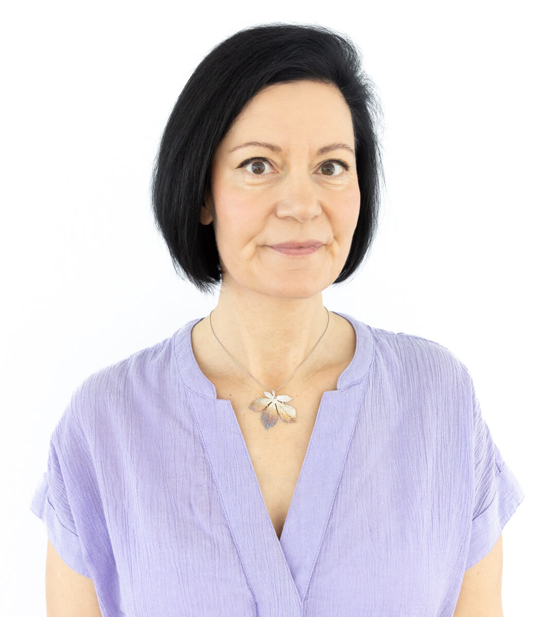 Kastanie Anhänger Silber