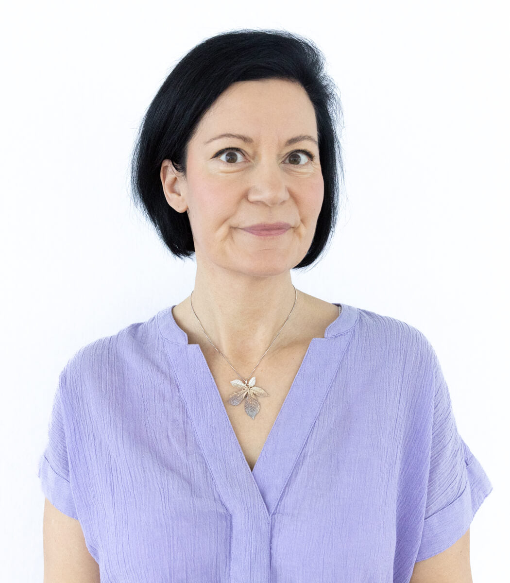 Kastanie Anhänger Silber