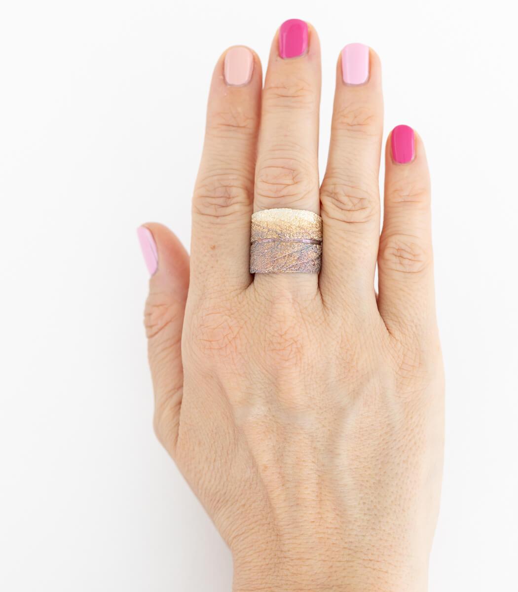 Salbei Ring Silber Gr. 66