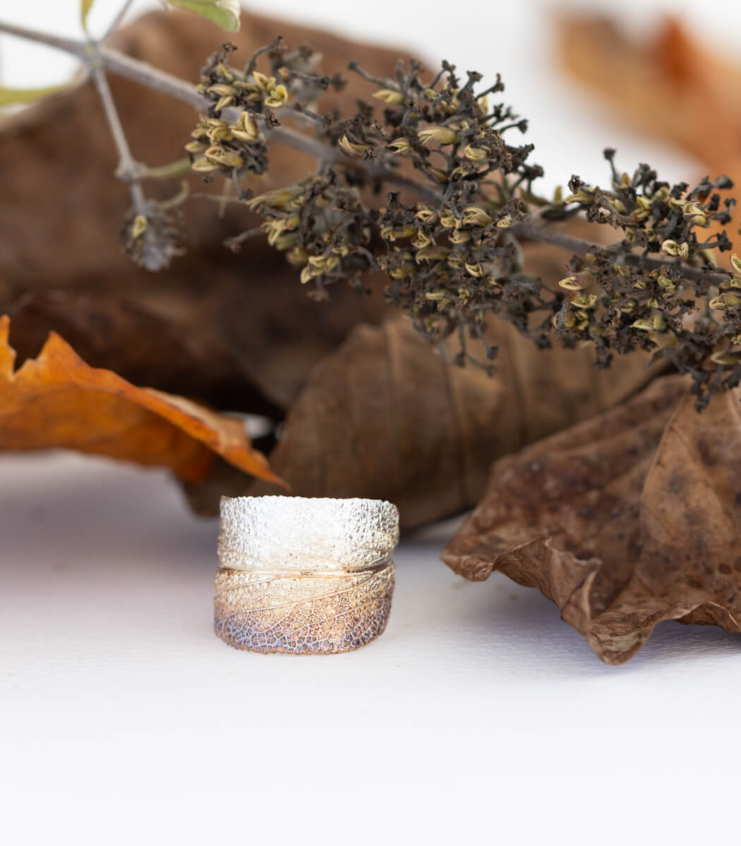 Salbei Ring Silber Gr. 58