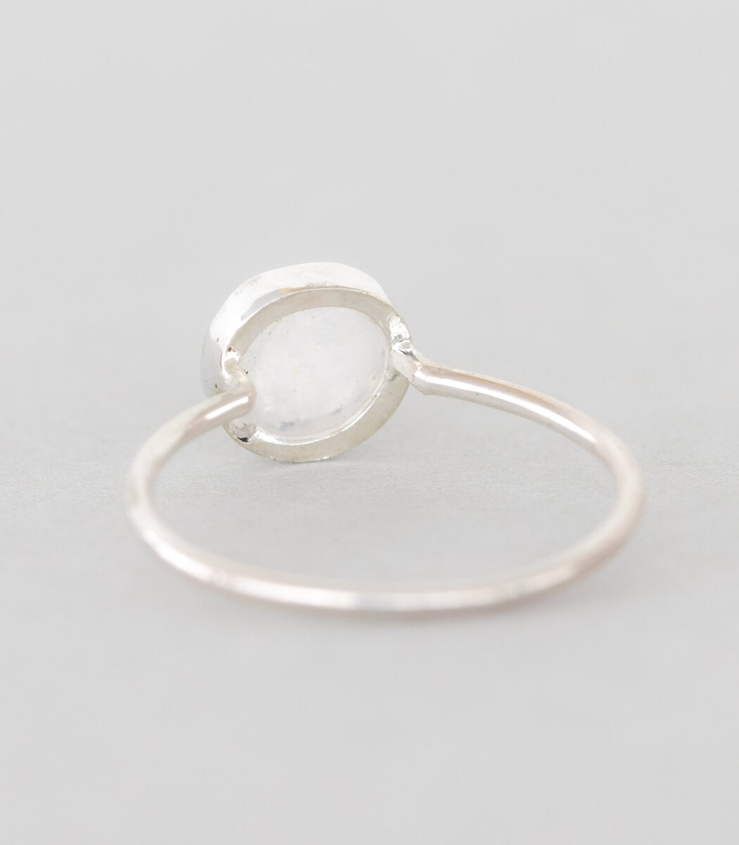 Mondstein Ring Silber Gr. 55