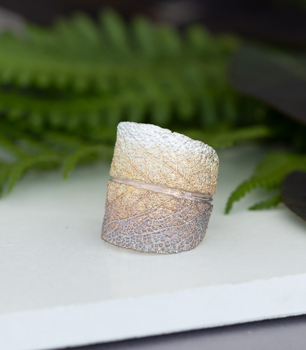 Salbei Ring Silber Gr. 54