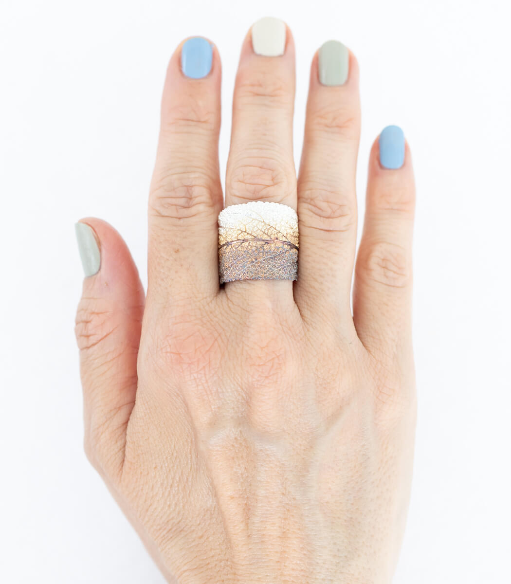 Salbei Ring Silber Gr. 65