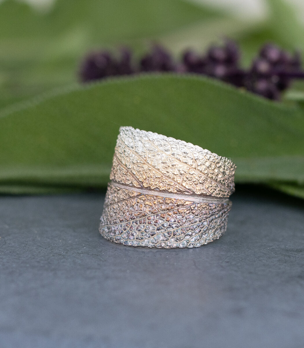 Salbei Ring Silber Gr. 62