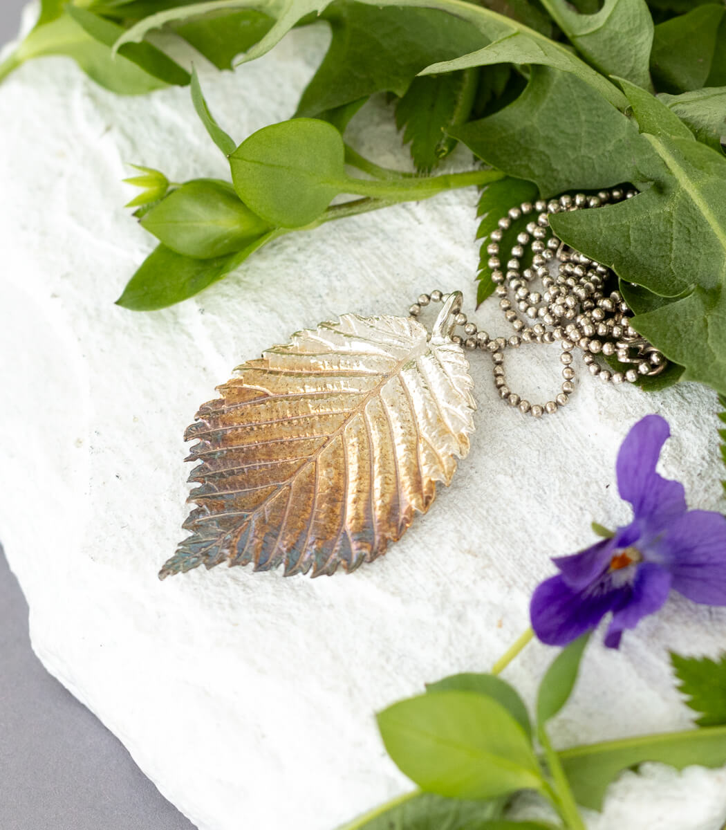 Ulme Anhänger Silber