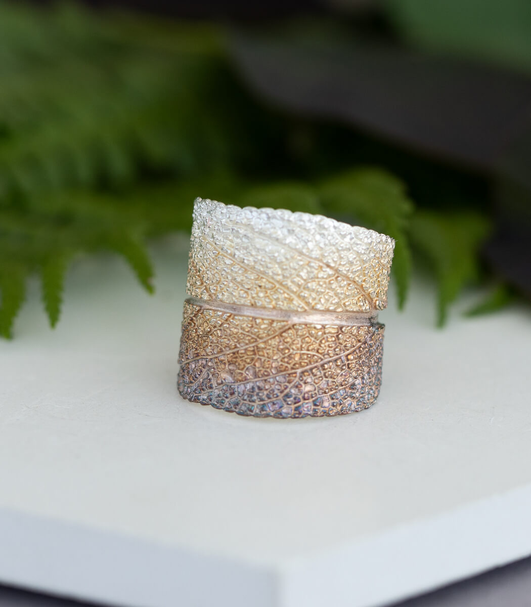 Salbei Ring Silber Gr. 57