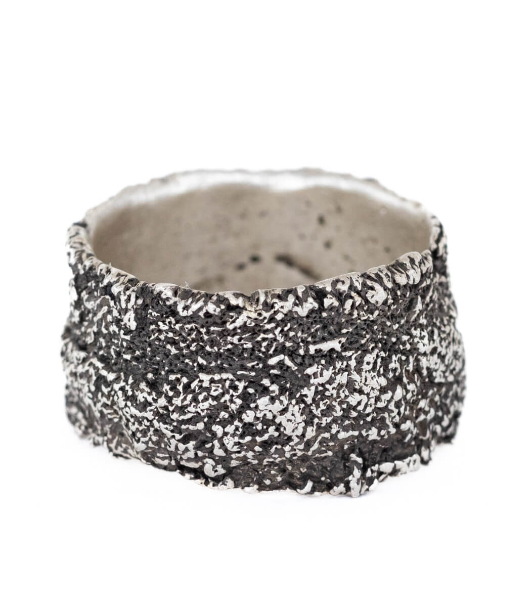 Earth Ring Silber Gr. 60