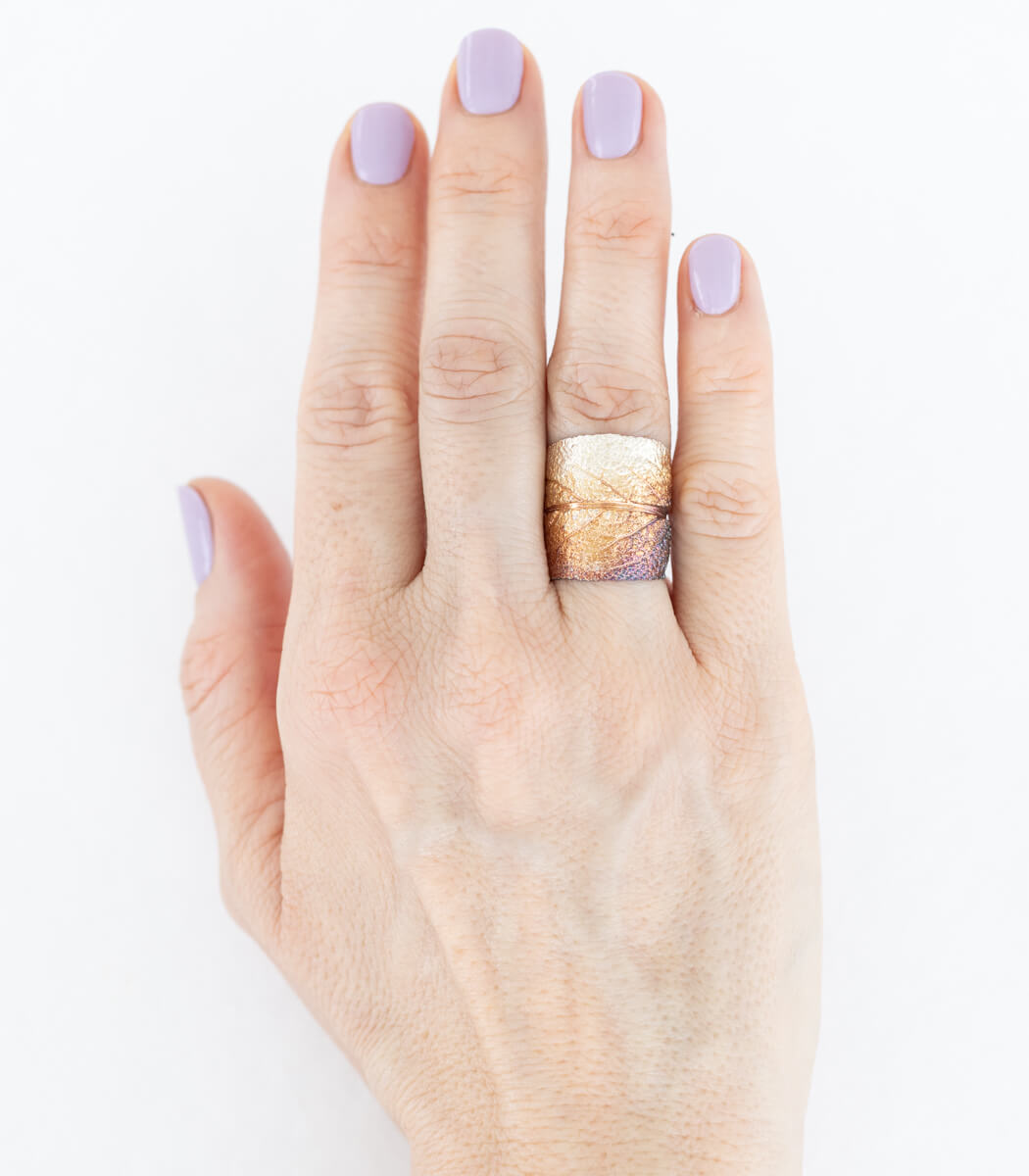 Salbei Ring Silber Gr. 55