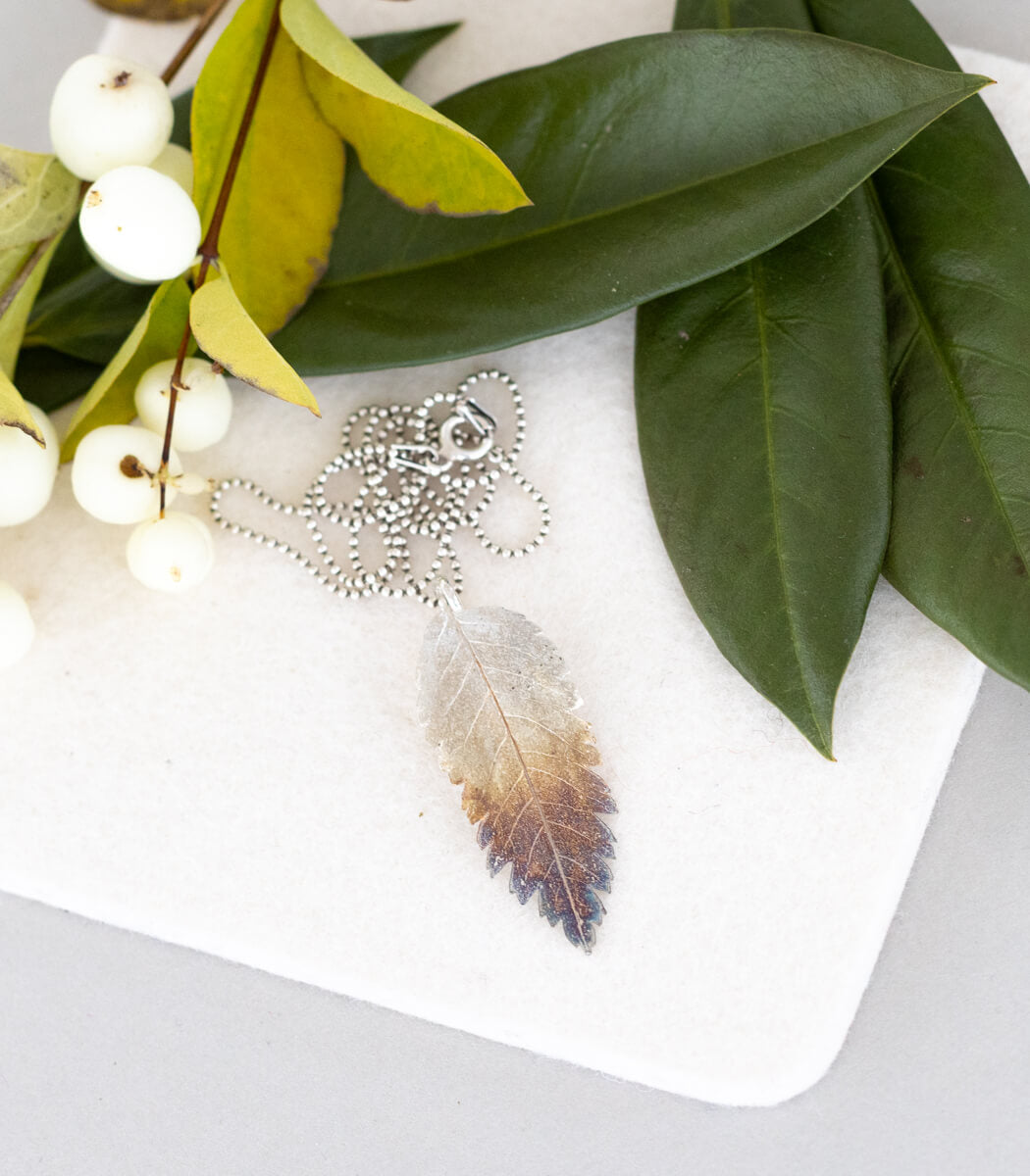 Eberesche Anhänger Silber