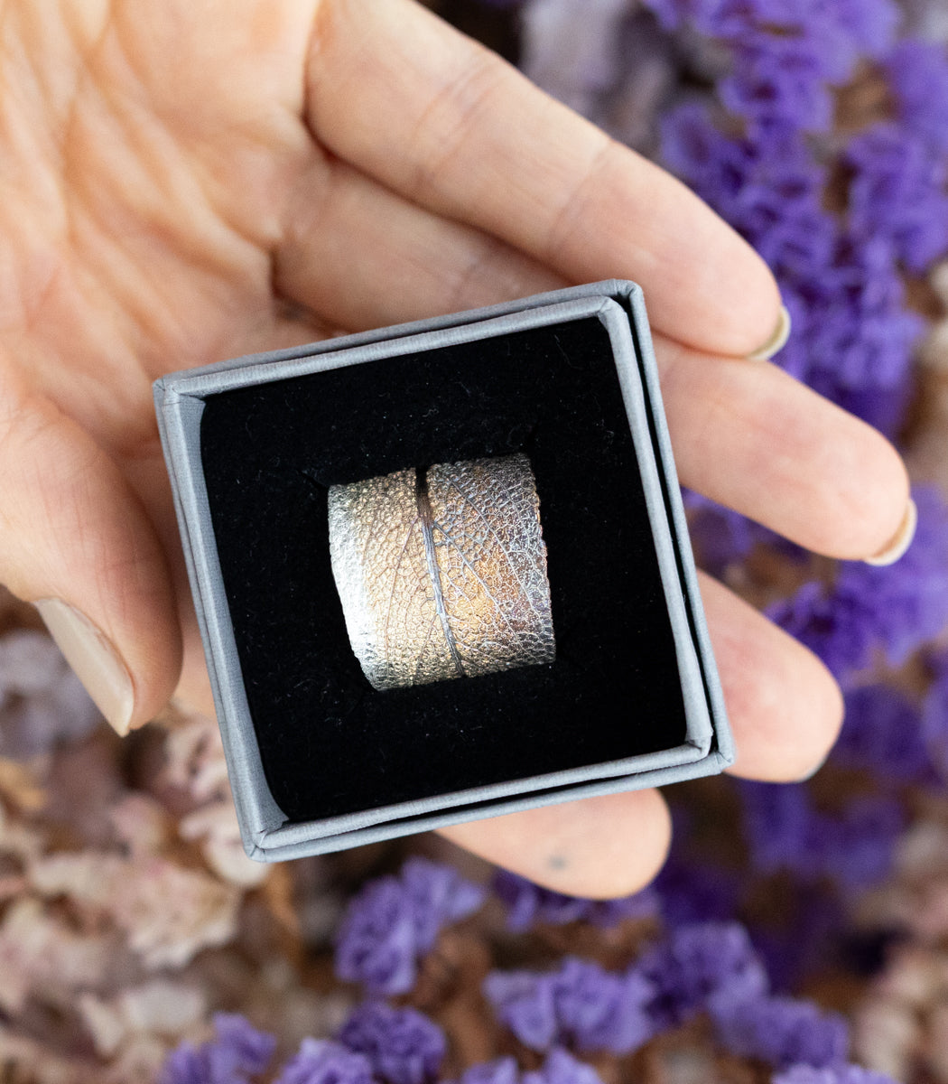 Salbei Ring Silber Gr. 66