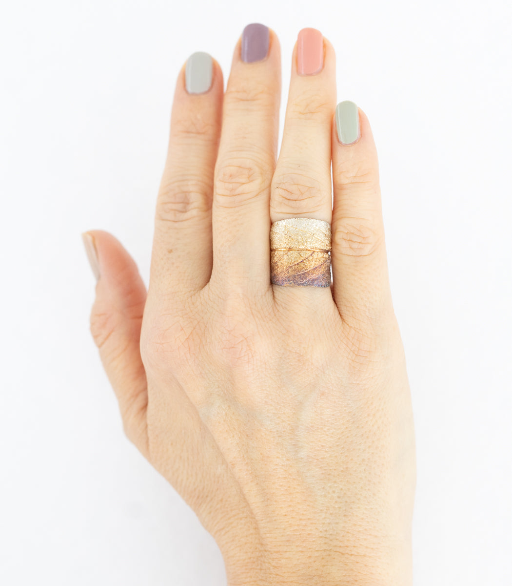 Salbei Ring Silber Gr. 54