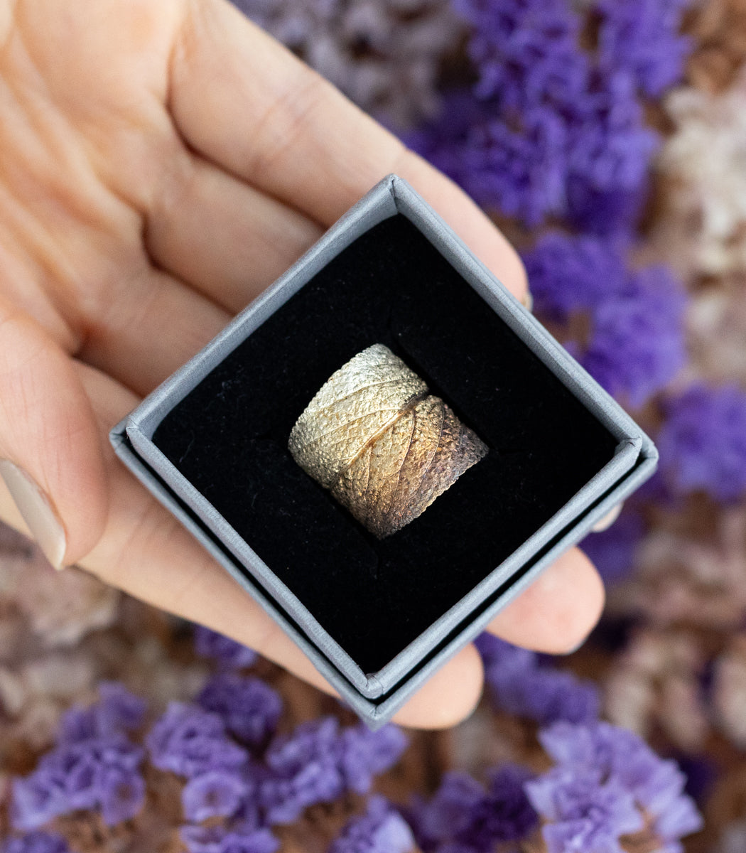 Salbei Ring Silber Gr. 54
