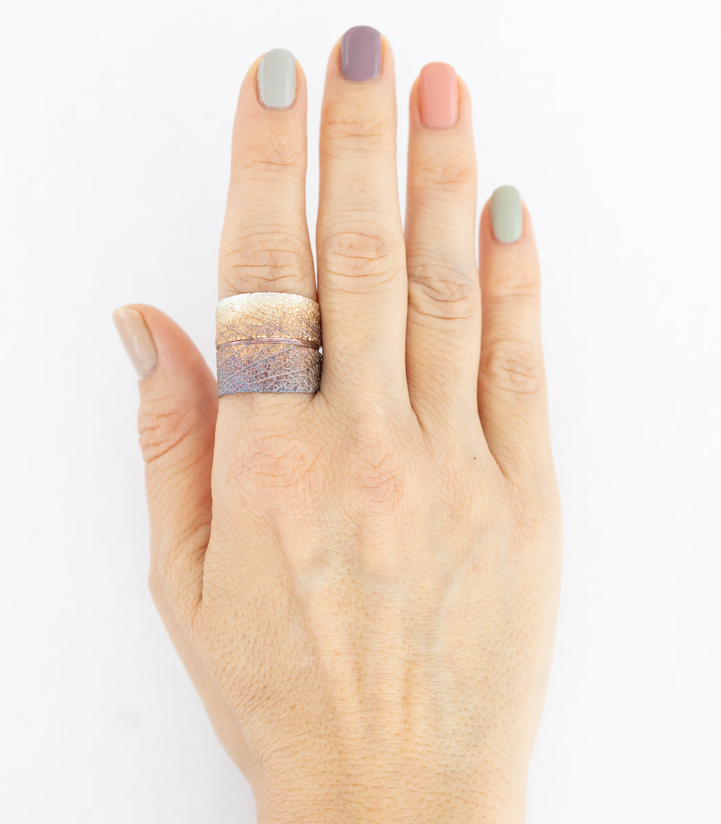 Sage Ring Silver Size 70