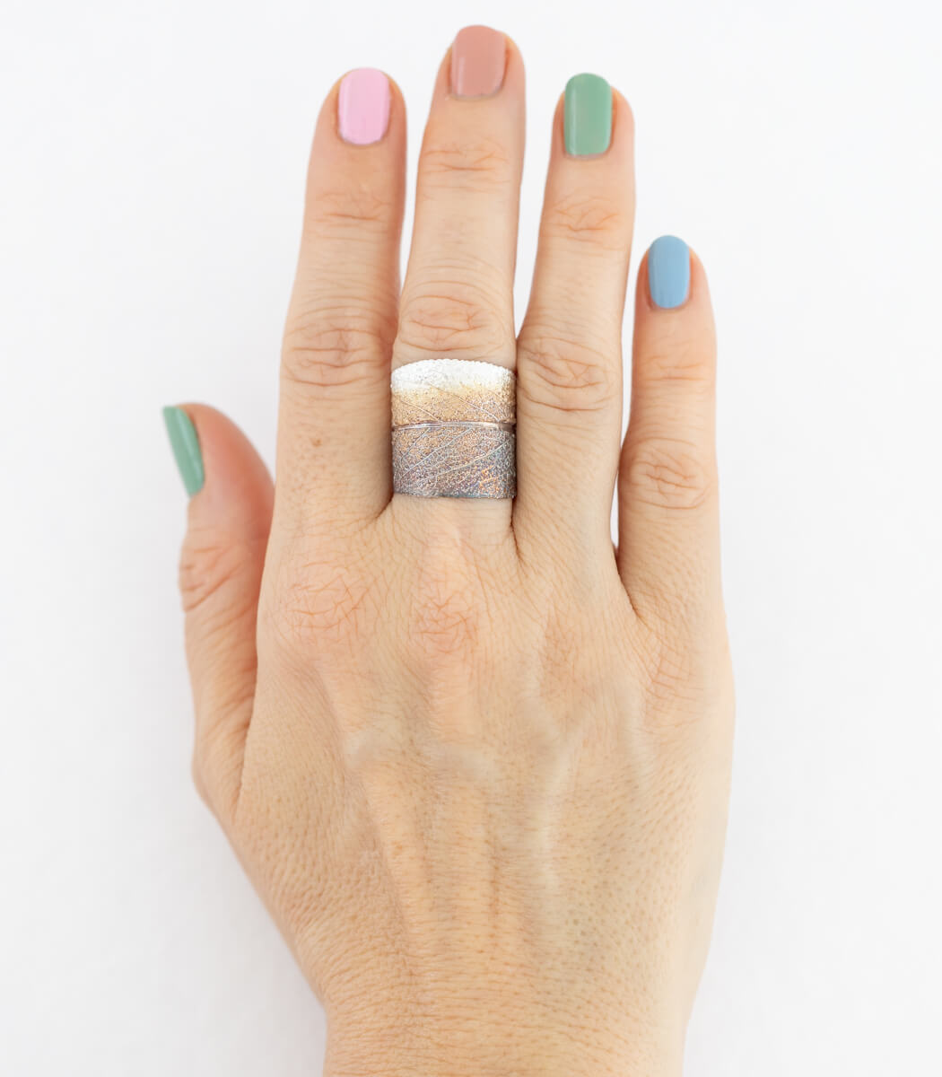 Sage Ring Silver Size 62