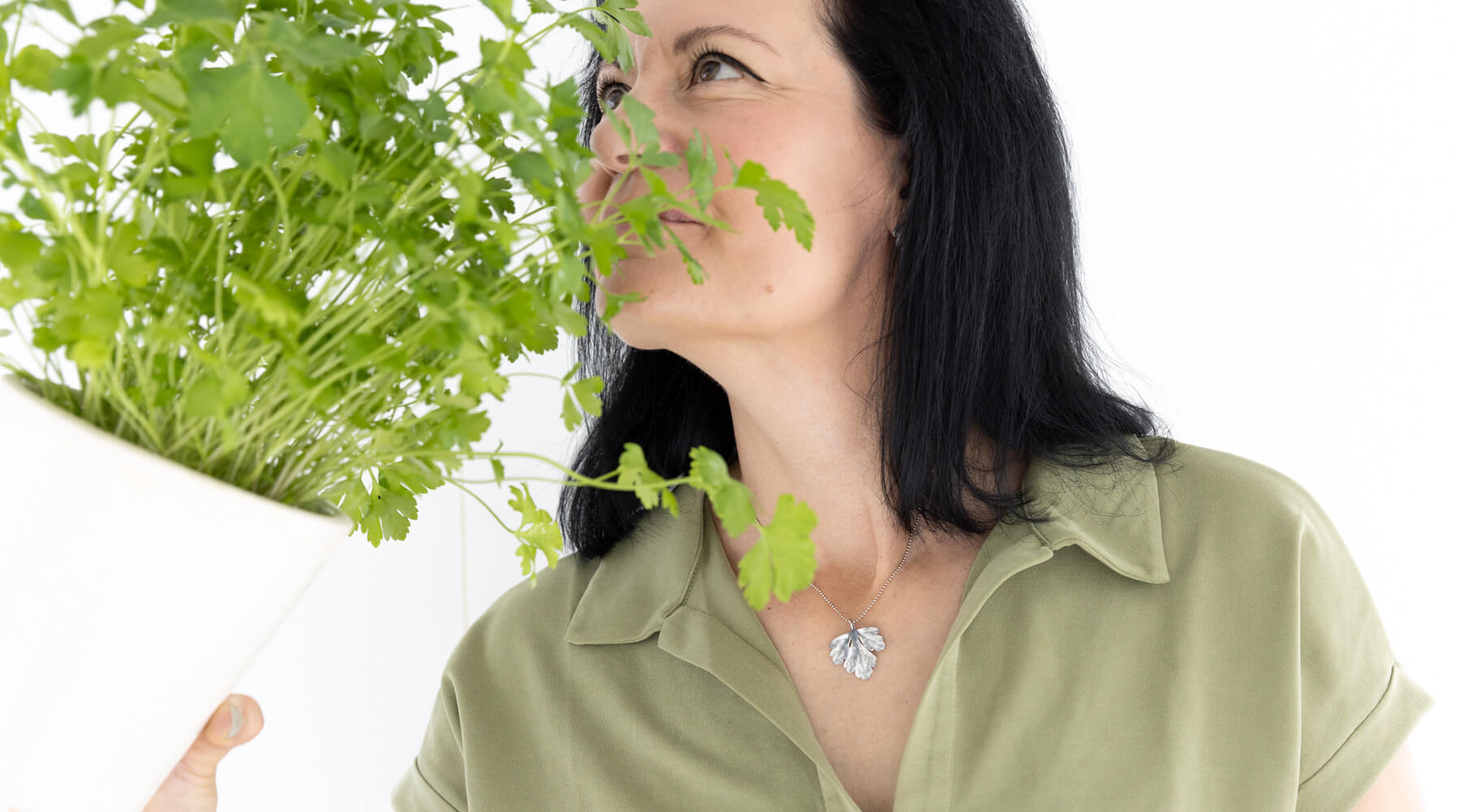 Blatt Anhänger aus 33 verschiedenen Blattsorten | handgefertigt