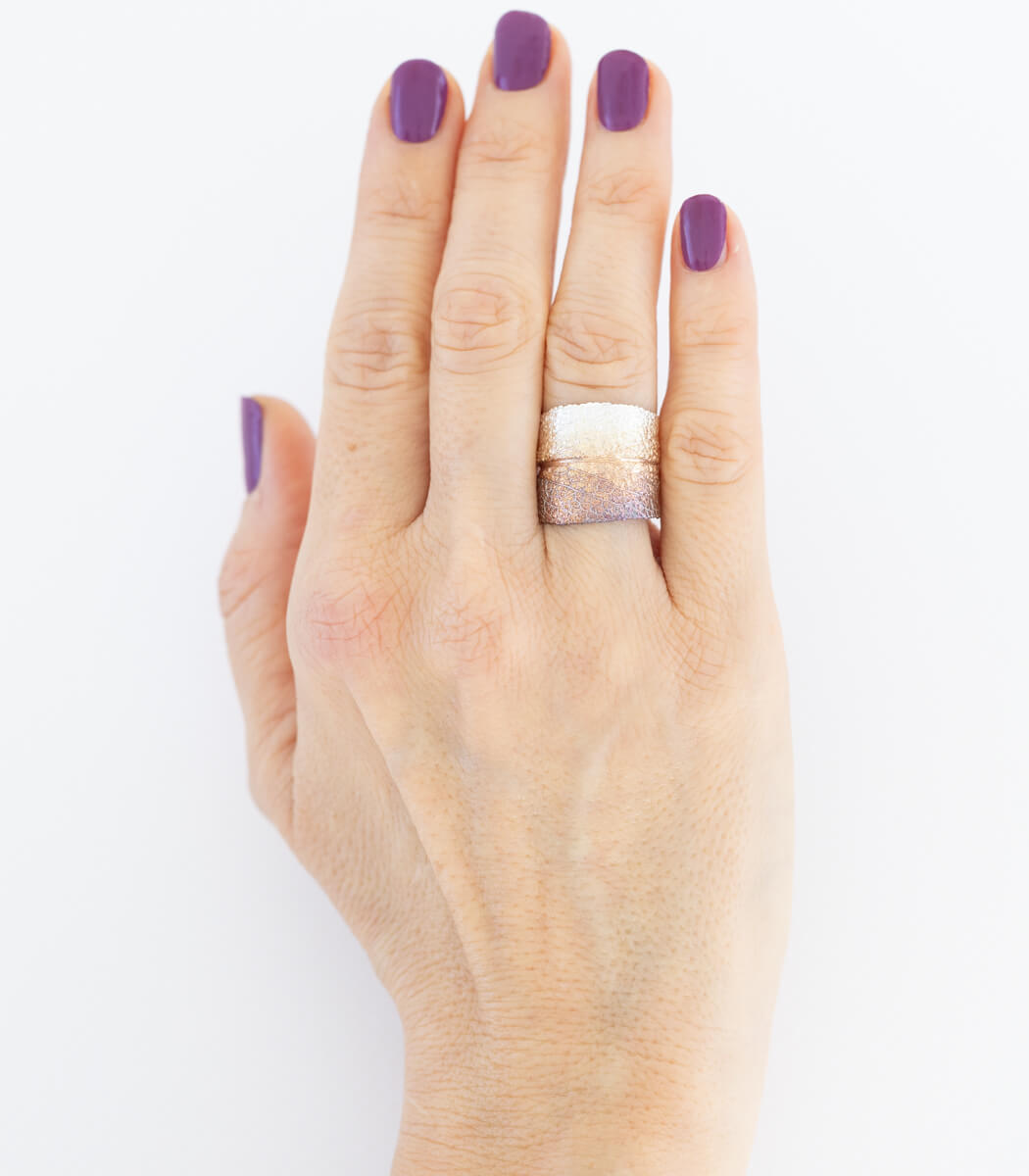 Silber Ring Salbei Gr. 58