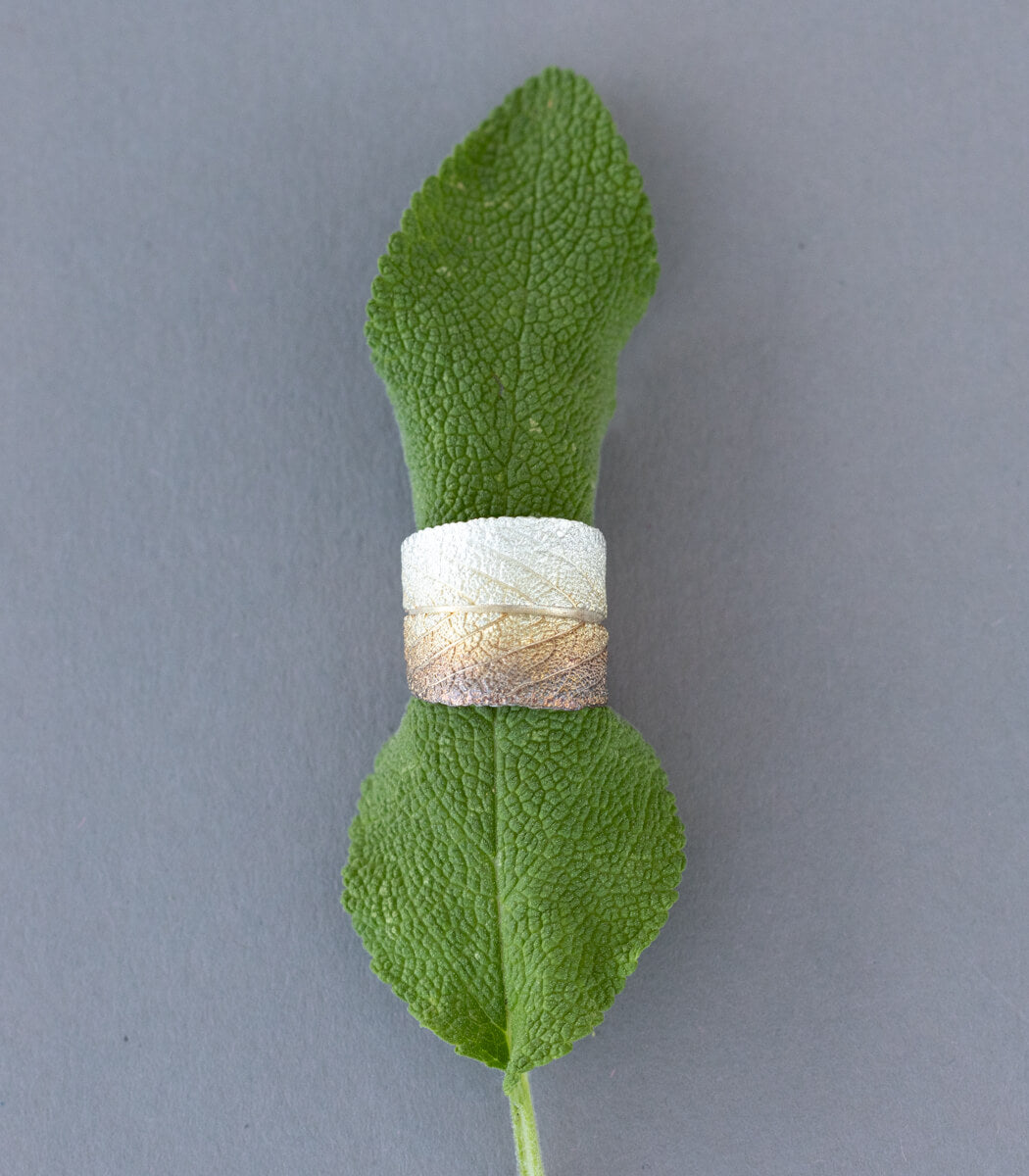 Salbei Ring Silber Gr. 56