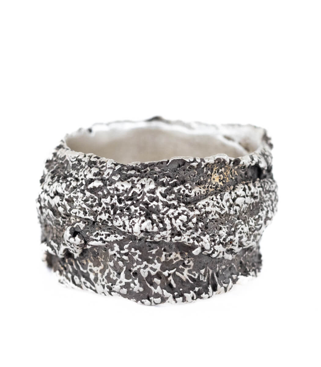 Earth Ring Silber Gr. 55