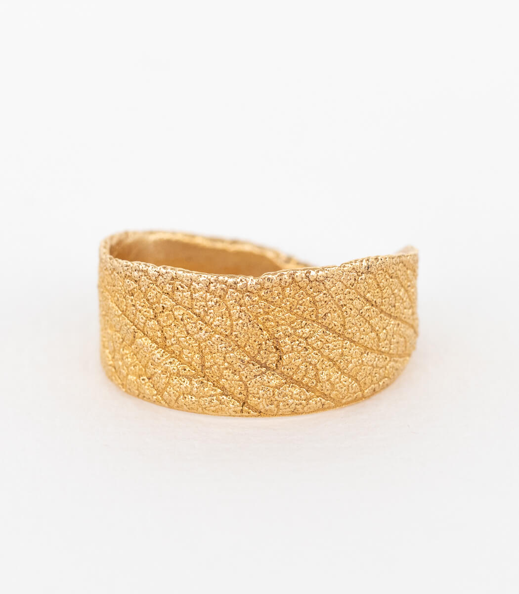 Salbei Ring halb Bronze Gr. 59