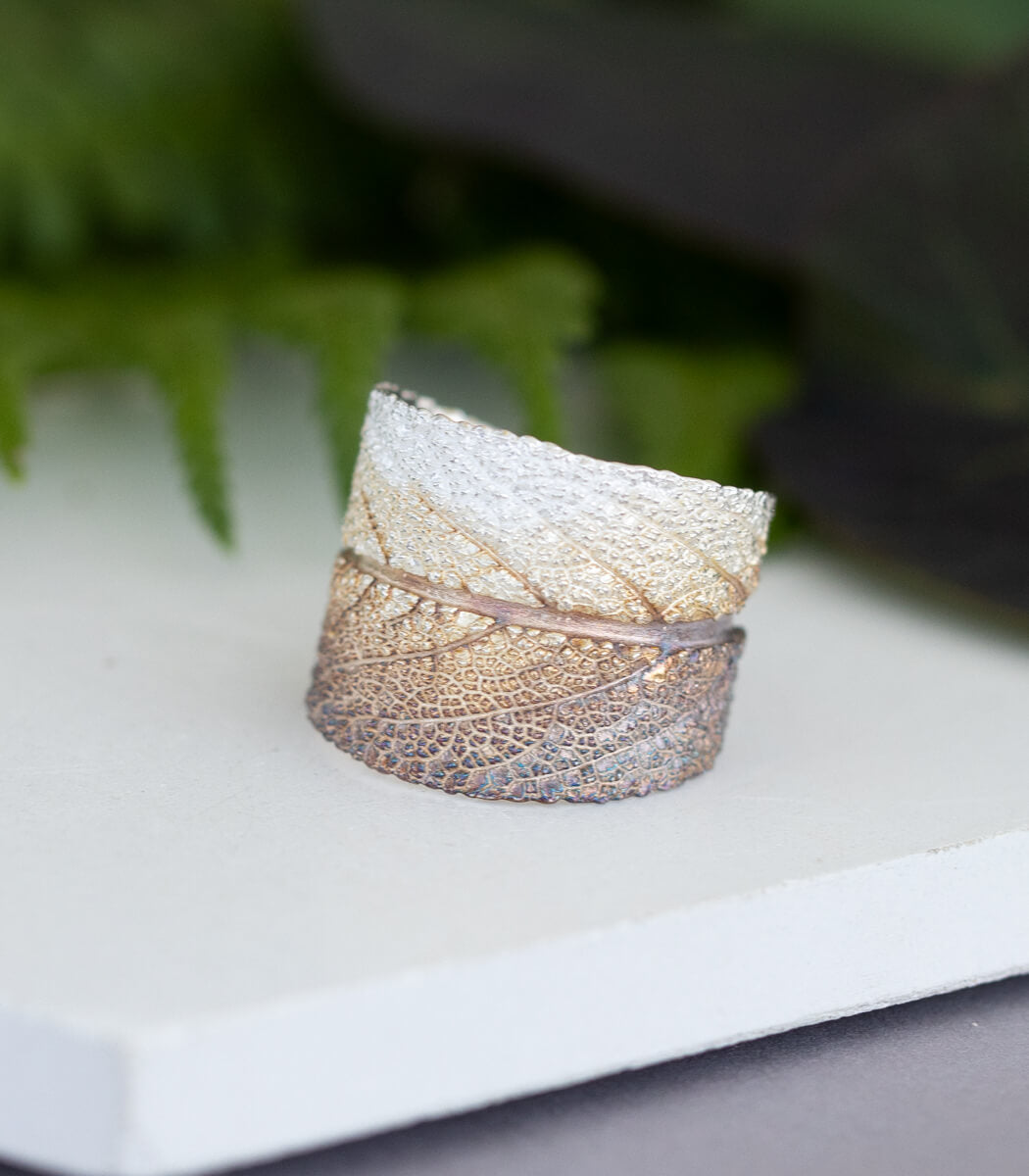 Salbei Ring Silber Gr. 56