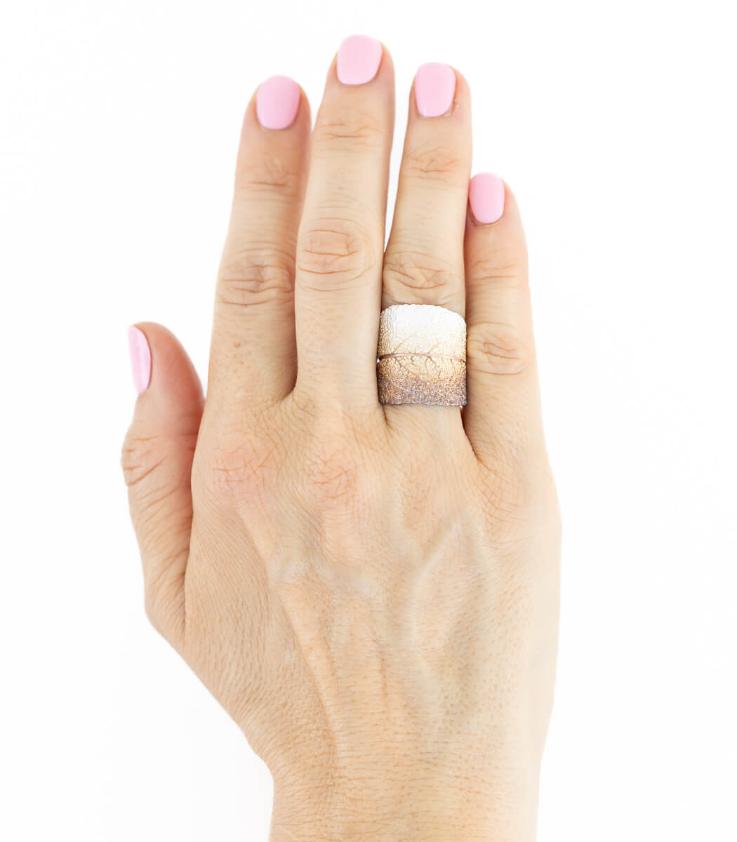 Salbei Ring Silber Gr. 58