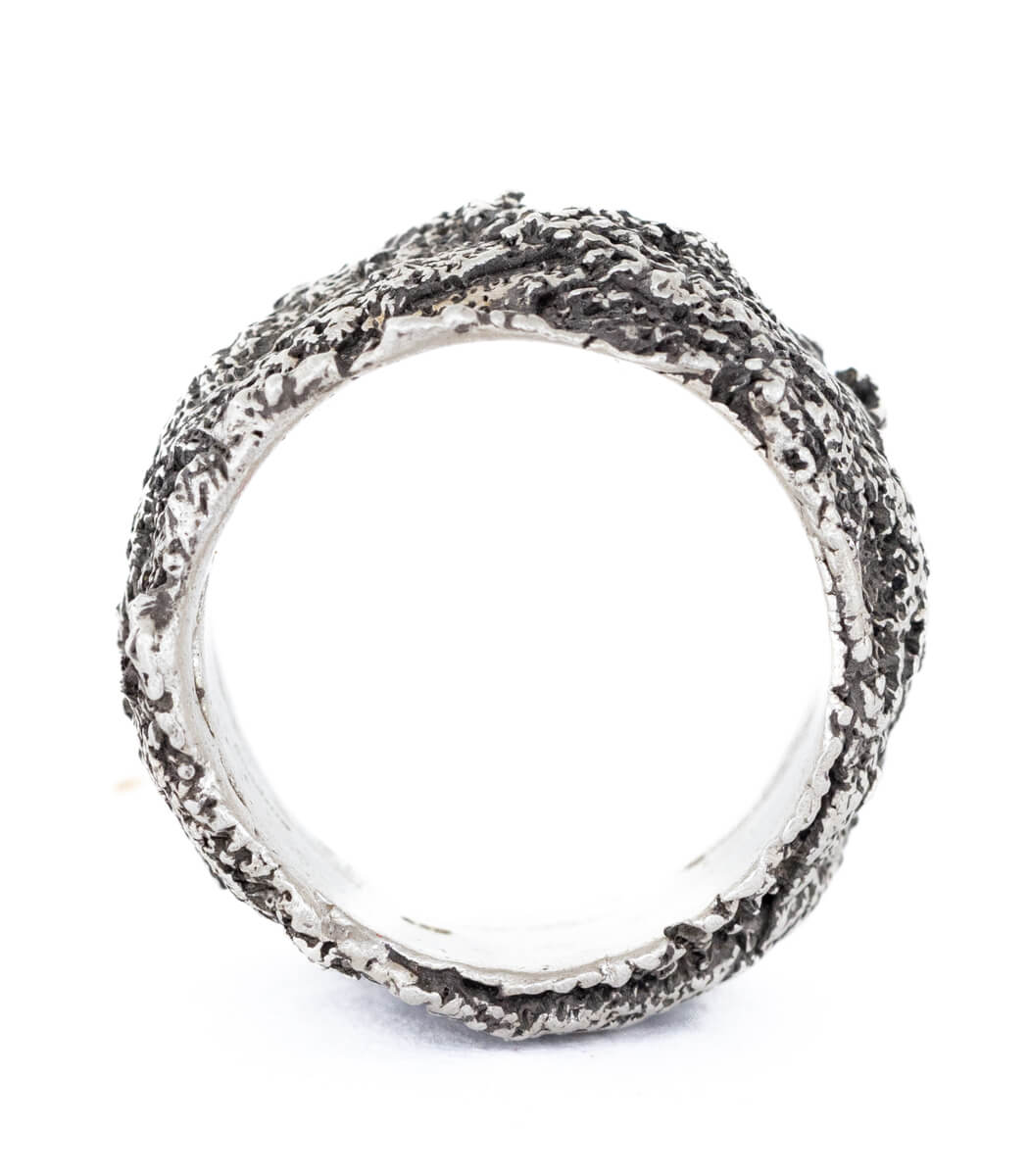 Earth Ring Silber Gr. 55