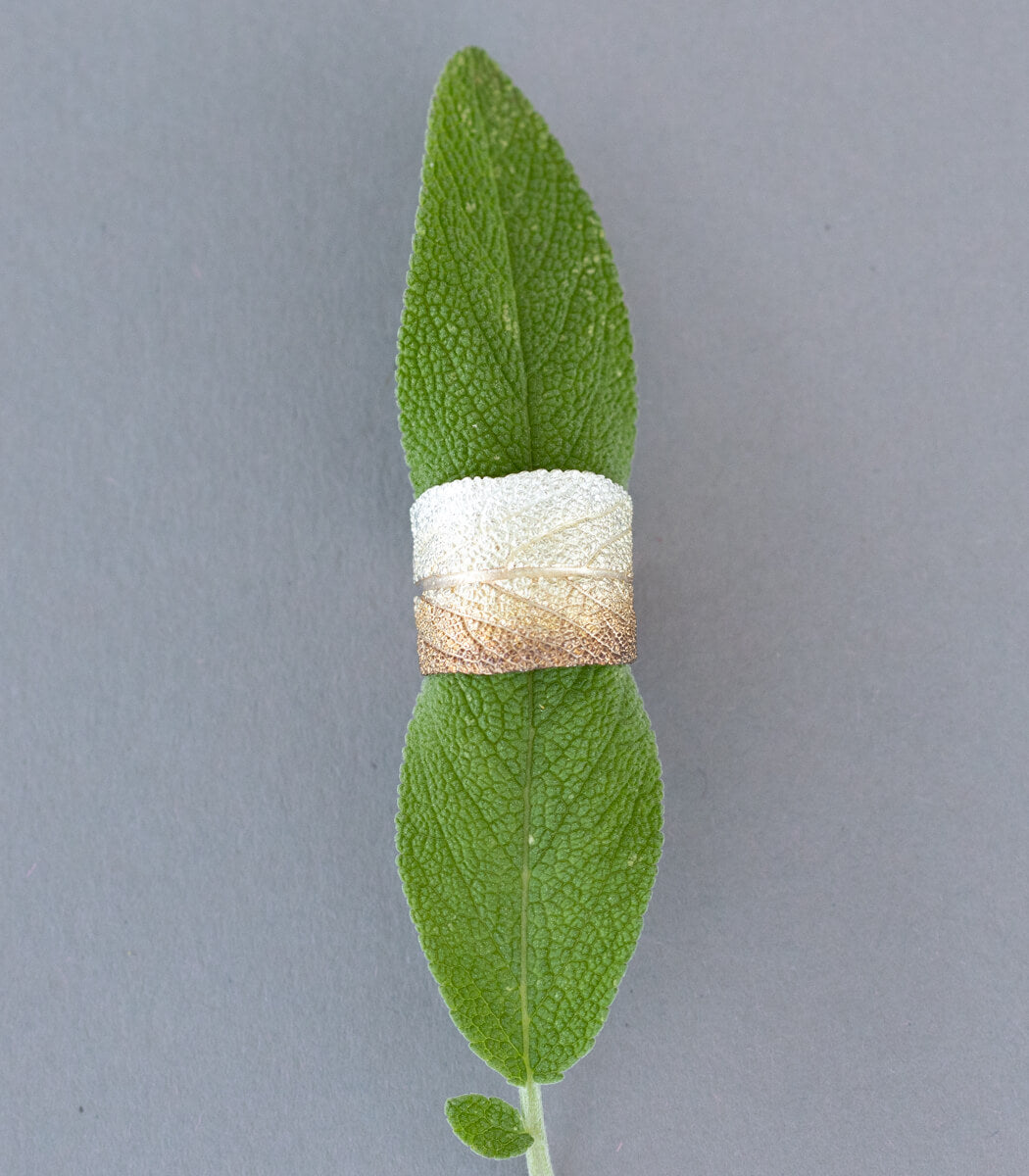 Salbei Ring Silber Gr. 55