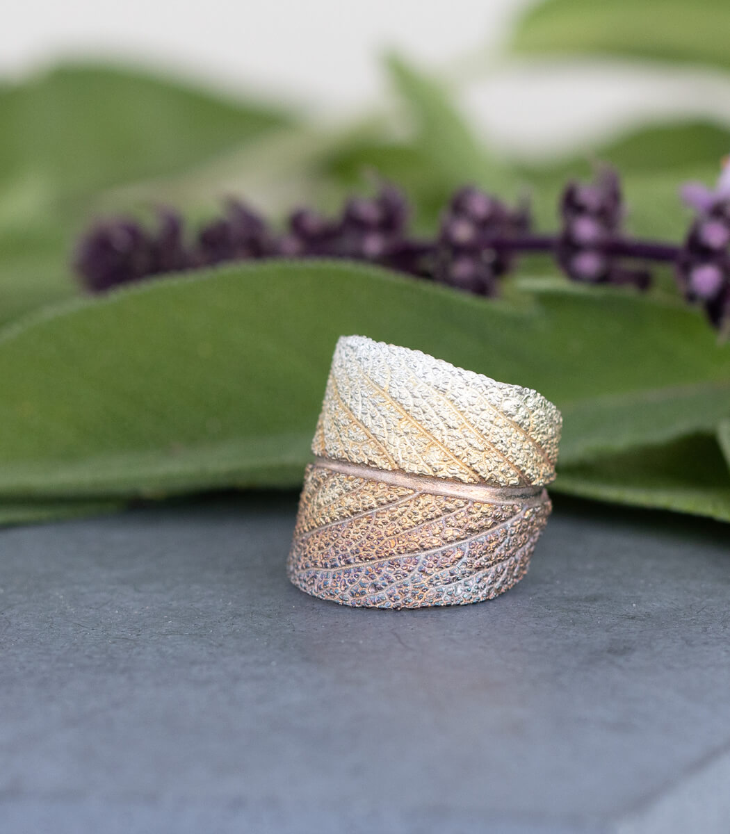 Salbei Ring Silber Gr. 61