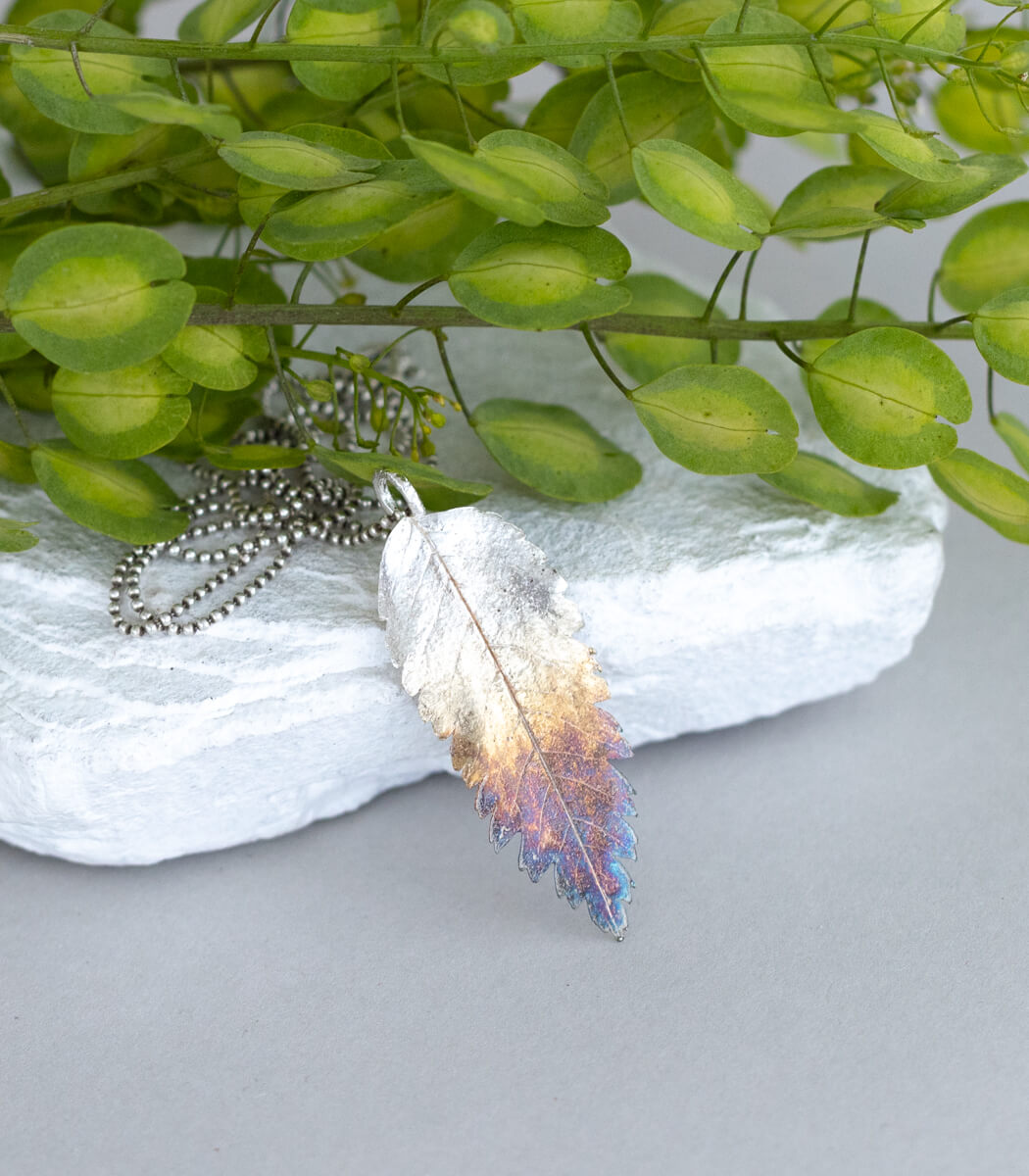 Eberesche Anhänger Silber