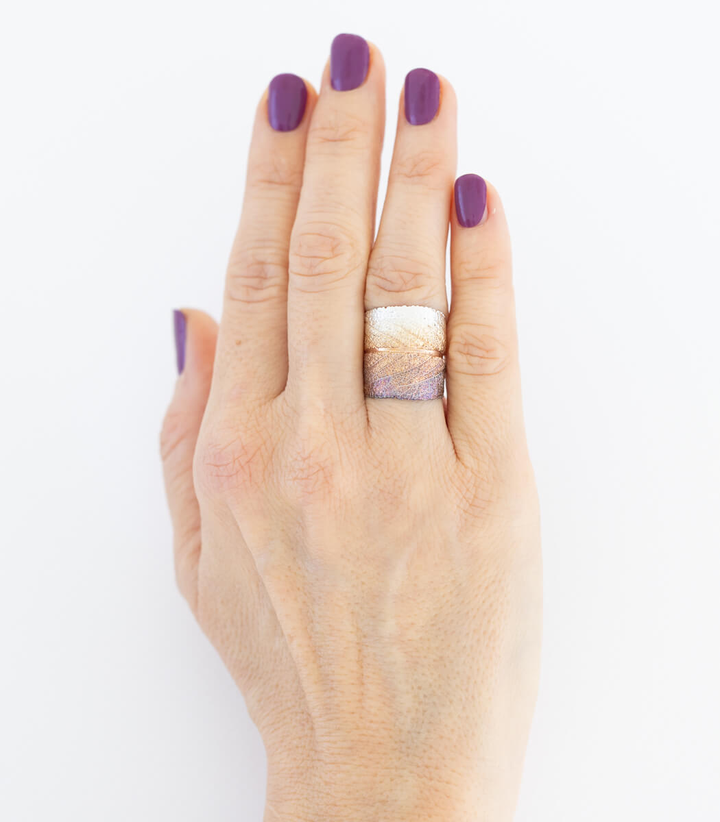 Salbei Ring Silber Gr. 55