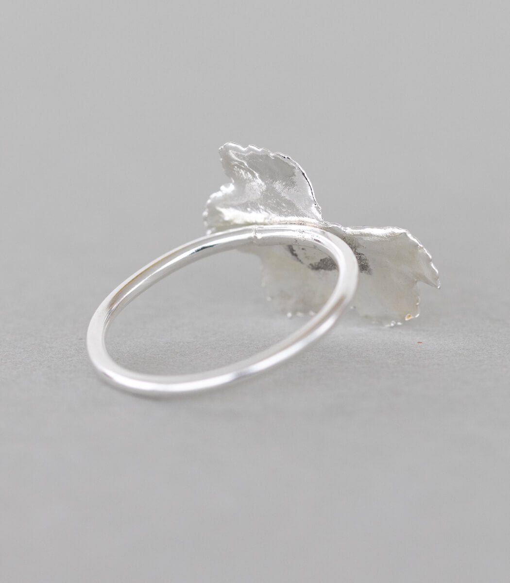 Frauenmantel Ring Silber Gr. 55