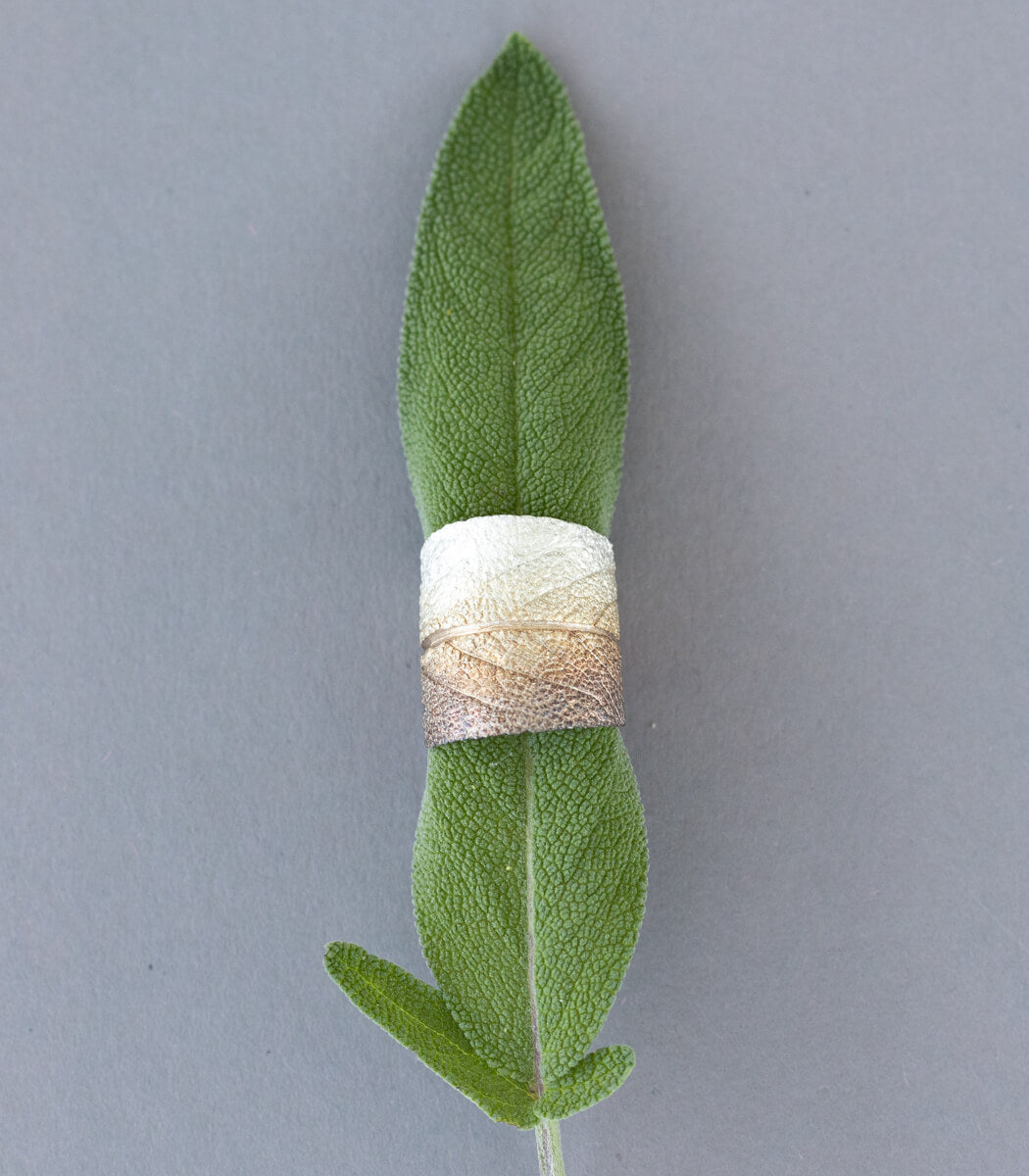 Salbei Ring Silber Gr. 58
