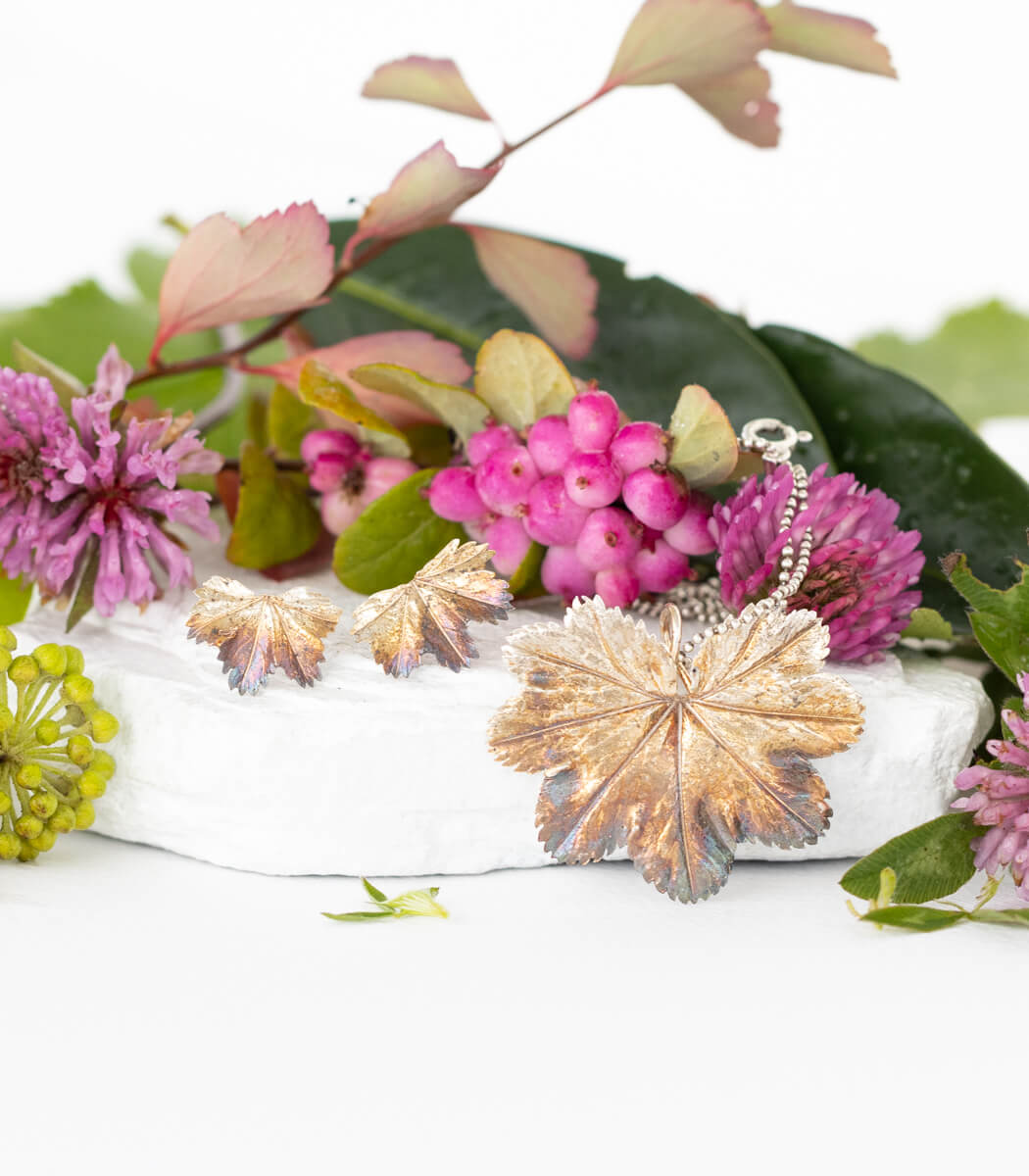 Frauenmantel Schmuck Set