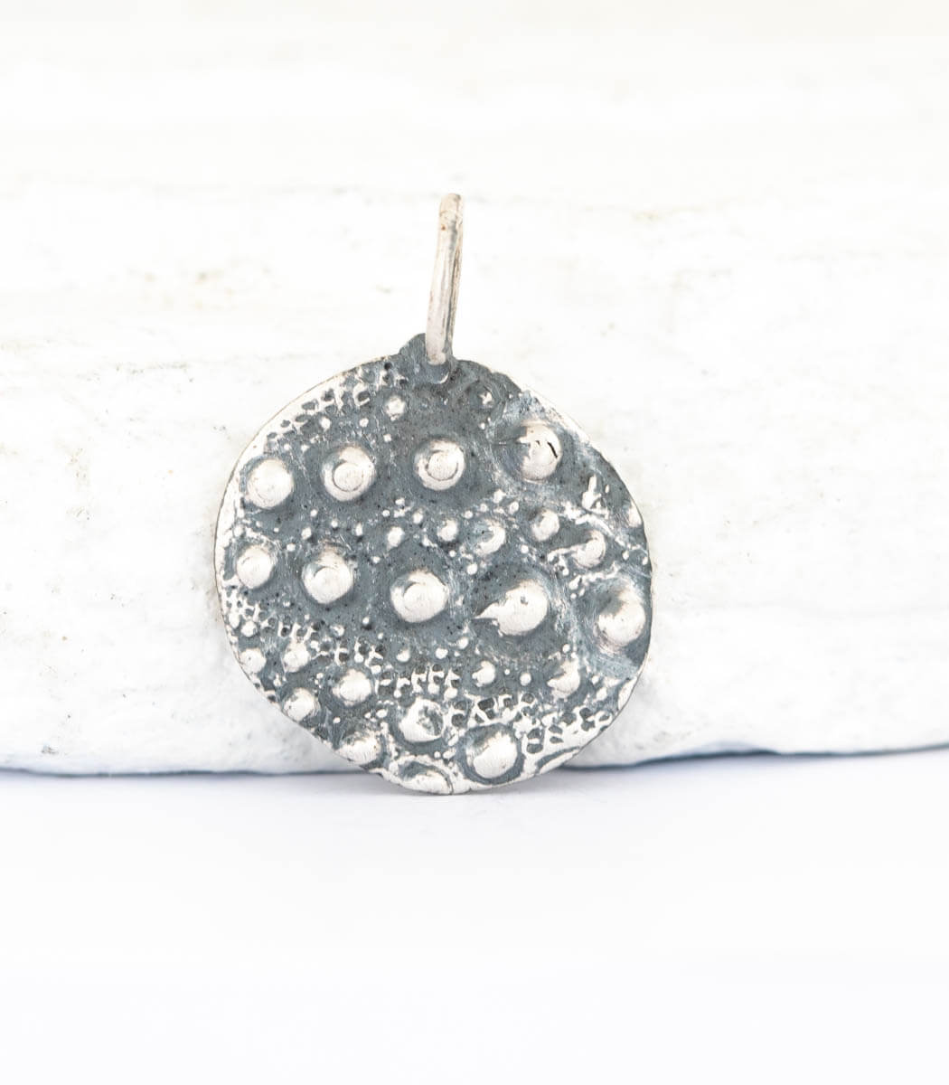 Silber Anhänger Seeigel