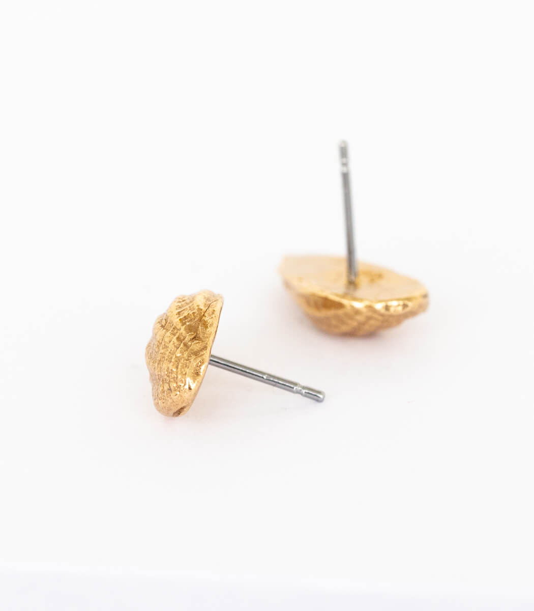 Bronze Ohrstecker Schnecken