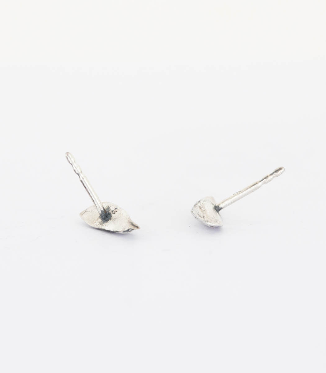 Silber Ohrstecker Getreidekorn
