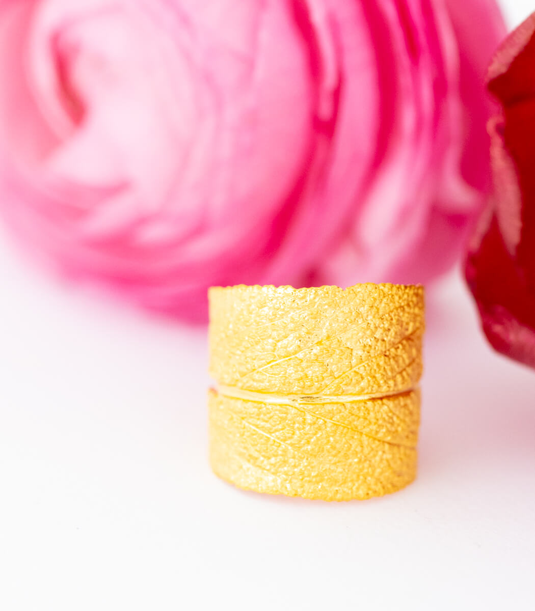 Gold Ring Salbei Gr. 55
