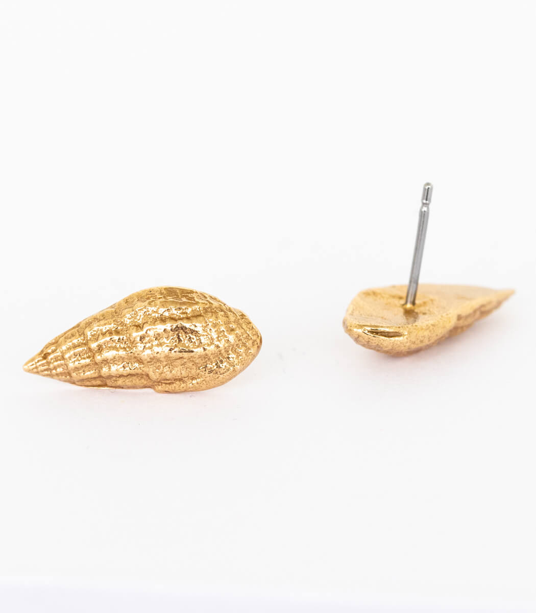 Bronze Ohrstecker Schnecken