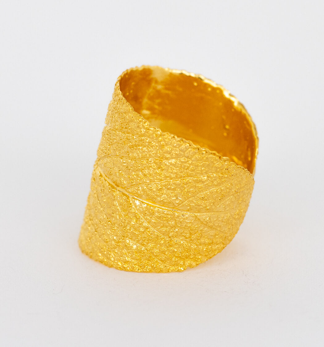 Gold Ring Salbei Gr. 56