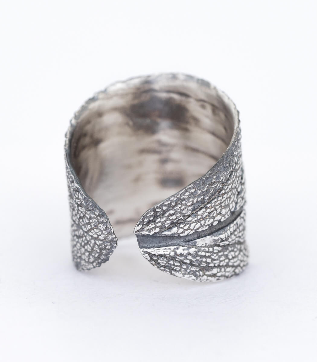 Silber Ring Salbei Gr. 52