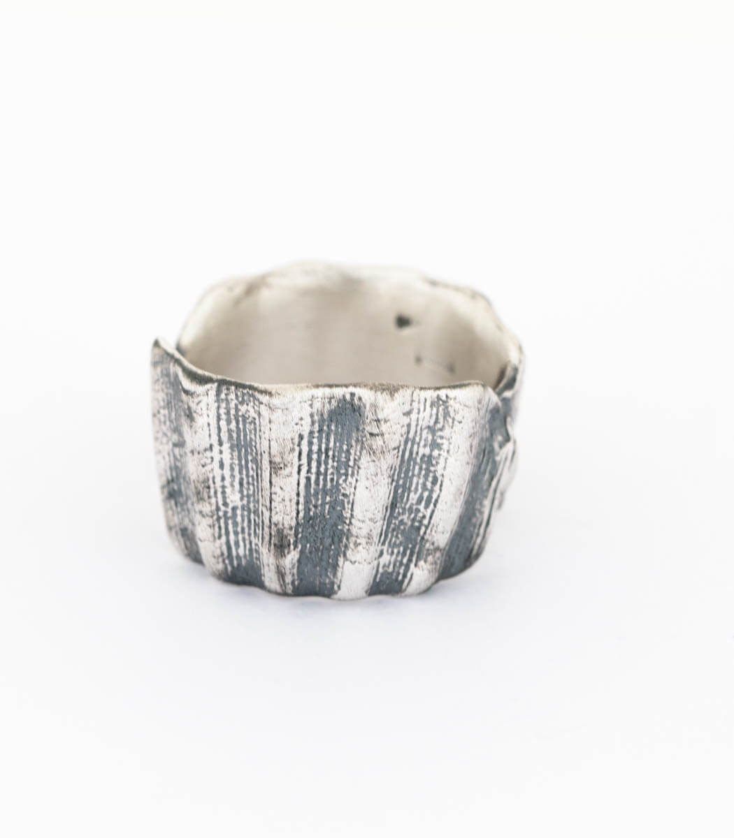 Silber Ring Muschel Gr.54