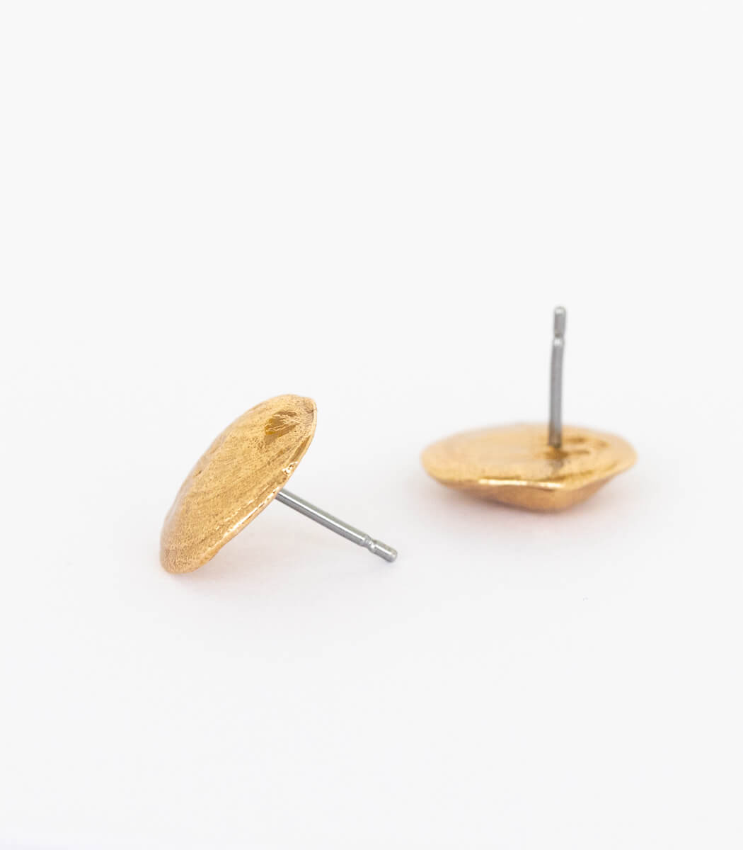 Bronze Ohrstecker Muschel