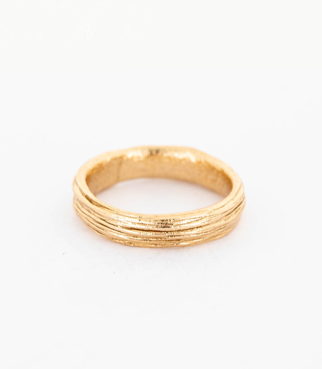 Bronze Ring Gras Gr. 53