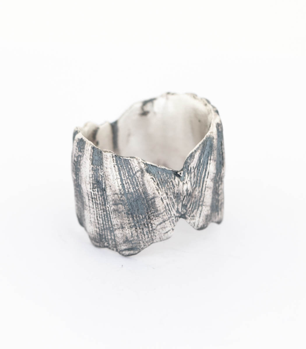 Silber Ring Muschel Gr.54